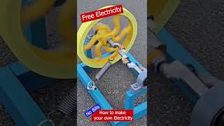 Free Electricity through Flywheel Machine Power of Springs [upl. by Aivonas]