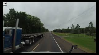 Driving Through Texas  Buffalo Tx to Hearne TX US 79 [upl. by Niwled]