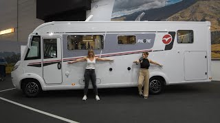 8M LUXUS LINER WOHNMOBIL vollintegriert Pilote G781 Expression 2024 Jeanne und Simone testen [upl. by Inahteb]