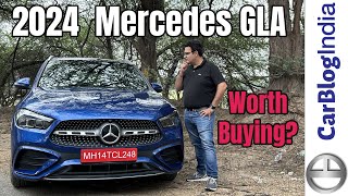 2024 MercedesBenz GLA Review  Most Affordable Mercedes SUV  Worth Rs 65 Lakh [upl. by Esinehc]