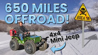 Will the MINI JEEP make it to AREA 51 Ep1 The build and start [upl. by Roy661]