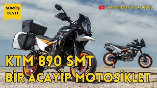 2023 KTM 890 SMT Sürüş Testi  Bir Acayip Motosiklet  Hayat Motorla Güzel [upl. by Lubet]