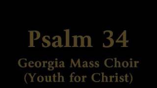 Youth for Christ Georgia Mass Choir  Psalm 34 [upl. by Dnomsaj]