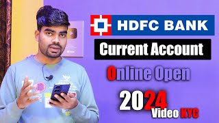 HDFC bank current account opening online hdfc bank current account online open [upl. by Evars]