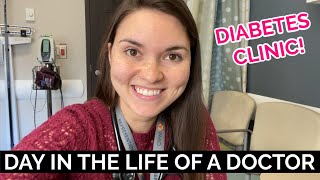 DAY IN THE LIFE OF A DOCTOR Diabetes Clinic Endocrinology Rotation [upl. by Idas302]