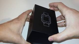 Finow Q1 Pro MTK6737 4G LTE Android 60  unboxing smartwatch [upl. by Renard]