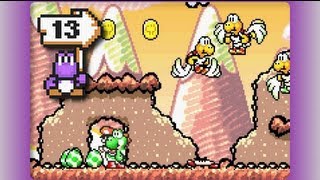 Lets Play Yoshis Island SMA3 13  Pow Blocks of Mass Destruction [upl. by Laehcim]