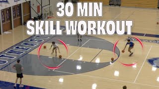 30 Minute Basketball Skills Workout  Drills to Make Your Players Better [upl. by Adnoloy]