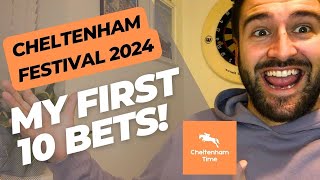 CHELTENHAM FESTIVAL 2024  MY FIRST 10 ANTE POST BETS  HORSE RACING TIPS SELECTIONS amp THOUGHTS [upl. by Emerick705]