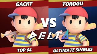 Delta 9  Gackt Ness Vs Torogu Ness Smash Ultimate  SSBU [upl. by Aniela526]