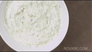 How to Make Tzatziki Sauce Greek yogurt dip [upl. by Susannah228]