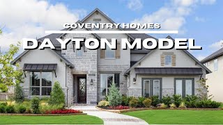 Coventry Homes  Edgestone At Legacy  Dayton Model  4250 sq ft  Frisco Texas [upl. by Sirromed]