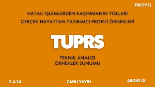 TUPRS  TEMETTÜ SONRASI NE OLACAK  FORMASYON NEYE İŞARET EDİYOR   TUPRS hisse teknik analizi [upl. by Nodnart]