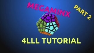 Mitch Lane Megaminx 4LLL Tutorial Part 2  CO [upl. by Nednil]