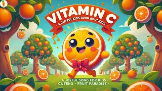 Vitamin C  A Joyful Kids Song About Oranges  Cuteni Song For Kids  Fruit Paradise fruit songs [upl. by Flanigan]