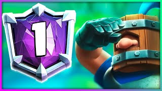 My MAIN Clash Royale deck got 1 in the WORLD 🏆 [upl. by Dolores233]