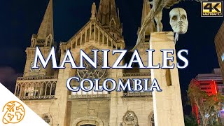 Manizales Colombia 4k Tour Video Caldas [upl. by Ahaelam210]