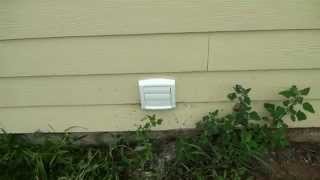 Venting a Basement Bathroom Fan Outside [upl. by Petty]