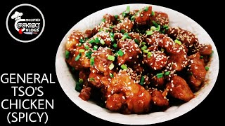 General Tsos chicken  Stir fry chicken  Chinese chicken recipe  Modified cooking and vlogs [upl. by Zsa Zsa631]