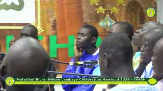 Yasseyidi Kourel 2 Daara Mafatihul Bichri Mékhé Lambaye  Mawlud Gamou 2024  1446H [upl. by Zsa]