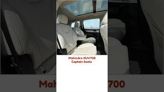 Mahindra XUV700 Captain Seats [upl. by Adoc94]