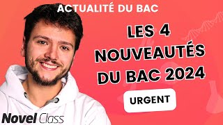 RÉFORME DU BAC 2024  Les 4 changements expliqués [upl. by Adamik306]