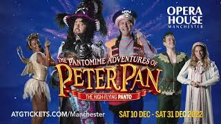 The Pantomime Adventures of Peter Pan  Jason Manford amp Ben Nickless  Manchester Opera House  2022 [upl. by Niryt]