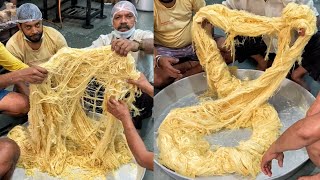 ULTIMATE Soan Papdi Making😱😱 इतनी मेहनत और किसी मिठाई में नहीं लगती😳😳 Indian Street Food [upl. by Sirotek461]