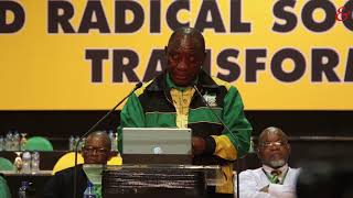 ANC President Closes National Conference [upl. by Ogeid354]