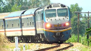 BEAUTIFUL DIESEL TRAIN IN 2020  Đoàn tàu lửa lặng lẽ trở về thật đẹp [upl. by Ymmas922]