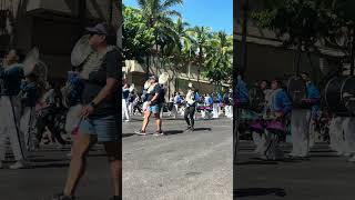 ALOHA PARADE 2024  ALL ABOUT HAWAII hawaiiparade waikiki shorts hawaii [upl. by Ylerebmik630]