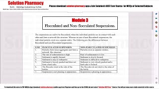 Pharmaceutics 25 Flocculated amp Deflocculated Suspension  Pharmaceutics 1 BPharmacy 1st Semester [upl. by Sirod656]