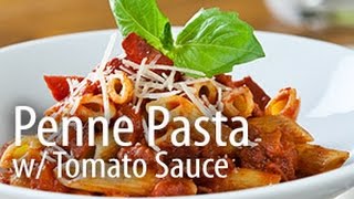 Inspired Cooking presents Penne Pasta w Tomato Sauce [upl. by Eimaral]