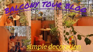 Balcony decoration।।ছোট বারান্দা ছোট ছোট গাছ দিয়ে সাজানোর আইডিয়া।।Small balcony decoration Idea😱 [upl. by Kornher]