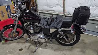 Saddlemen Express EX2200S Sissy Bar Bag at BikeBanditcom [upl. by Paley983]