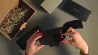 eyerim presents Unboxing of Prada PR01OS UE00A6 sunglasses [upl. by Jona]