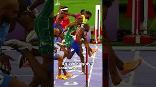 Noah Lyles Wins 100m Gold at Paris 2024 Olympics [upl. by Eilahs134]