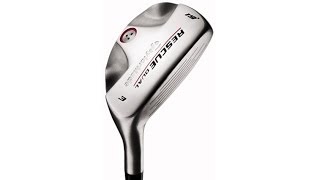 TaylorMade Rescue Dual Hybrid Golf Club Test and Review [upl. by Ybbil498]