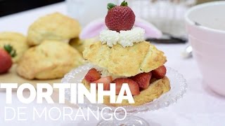 TORTINHA DE MORANGO aka Strawberry Shortcake  🍓 Torta da Moranguinho 🍓 Bellaria Chocolatier [upl. by Eltsyek209]