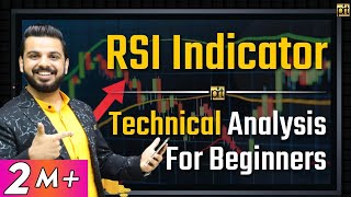 RSI Indicator in Live StockMarket  Technical Analysis for Beginners [upl. by Eiten]