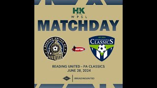 2024 Reading United WPSL v PA Classics [upl. by Edouard]