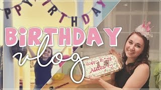 Au Pair USA  BIRTHDAY VLOG  16012017 [upl. by Cecile662]