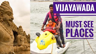 Water sports  Bhavani Island Vijayawada [upl. by Yelnek]