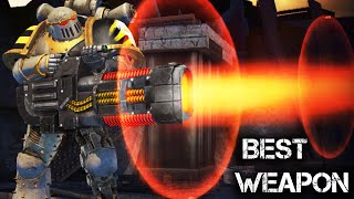 VOLKITE CULVERIN GAMEPLAY Iron Warrior vs Imperial Guard  WH40K Space Marine Augmented Mod [upl. by Mitch]