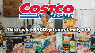 How to Eat Cheap Costco Grocery Haul Christian homemaking [upl. by Anitsrihc881]