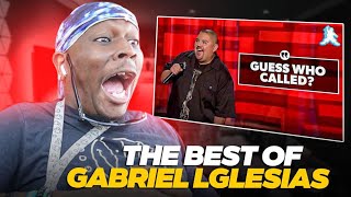 Gabriel Iglesias  Guess Who Called HILARIOUS REACTION [upl. by Mcgean137]