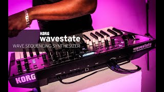 Korg wavestate Wave Sequencing Synthesizer [upl. by Gnehc]