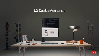 2022  Der neue LG DualUp Ergo Monitor doppeltes Erlebnis [upl. by Kinata]