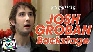 Kid Snippets quotJosh Groban Backstagequot Imagined by Kids [upl. by Gerrilee]