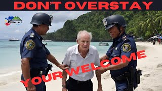 What happens if He Overstayed His Tourist Visa in The Philippines [upl. by Dubenko]